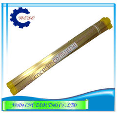 China 1.0x400mmL Double Channel EDM Eletrode Pipe/ Brass Tube For EDM Drilling Machine supplier