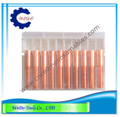 China EDM Copper Electrode Thread Tapping  / Tapper For EDM Spark Machine M8x1.25 supplier