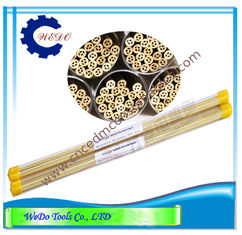 China Multi Hole Brass Tube Electrode Pipe For EDM Drilling Machine 1.0x400mm supplier