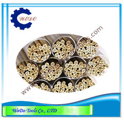 China Multi Hole EDM Brass Tube Electrode Pipe 2.0x400mm For EDM Drilling Machine supplier
