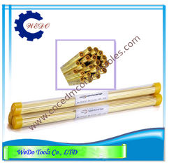 China Multi Hole Brass Copper Tube Electrode Pipe 2.5x400mm For EDM Drilling Machine supplier