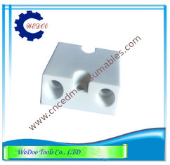 China White Makino EDM Spacer Parts Ceramic Plate 33EC095A401=3 Isolator 47.4x40x18.5 supplier