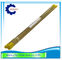 Double Channel  EDM Electrode Pipe / Brass Tube For EDM Drill Machine 0.9x400mm supplier
