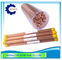 Multi Hole EDM Electrode Copper Tube EDM Drill Parts EDM Brass Pipe 5.0x400mmL supplier