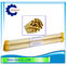 Multi Hole Brass Copper Tube Electrode Pipe 2.5x400mm For EDM Drilling Machine supplier