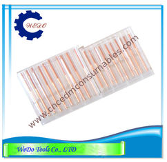 China M2.5x0.45 EDM Copper Electrode Tapper / Thread Taps 50mmL For EDM Spark Machine supplier