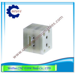 China Fanuc EDM Parts Consumables F314 Ceramic Isolator Upper Plate 39Lx40Wx39T supplier